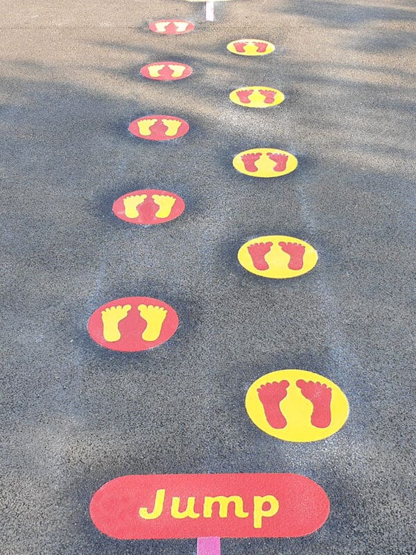 Abington-Vale-Primary-School-Jump-Station-Playground-Marking
