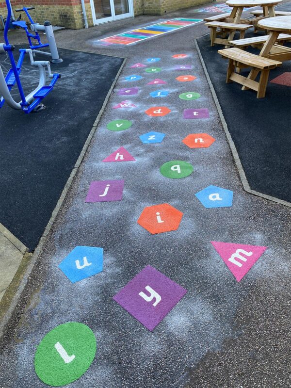 Alphabet-Shapes-Playground-Marking