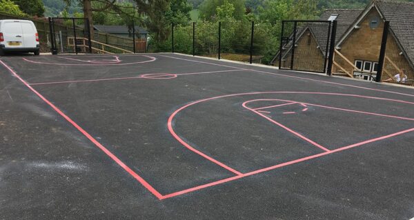 Basketball Court Playground Marking
