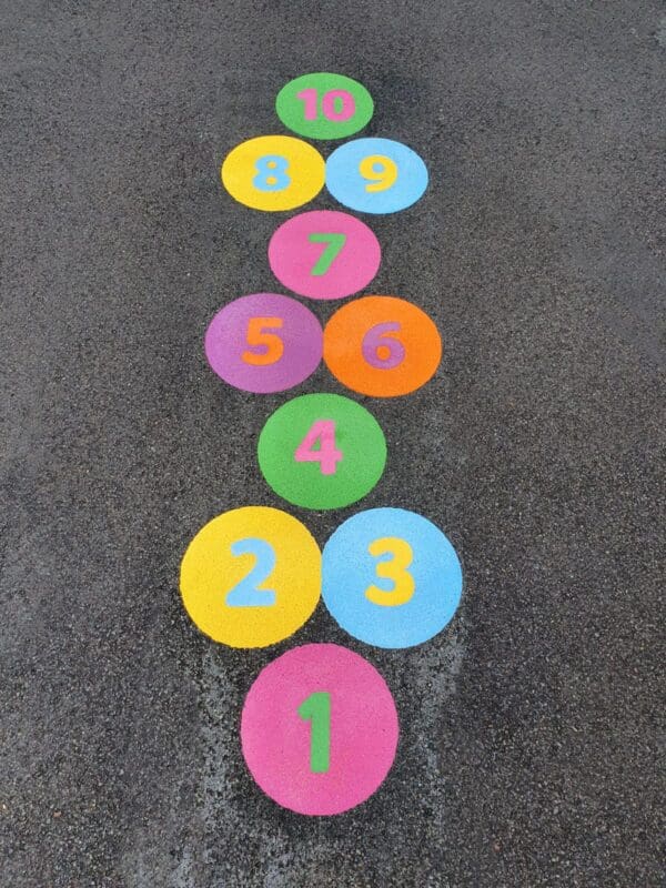 Circle-Hopscotch-Playground-Marking
