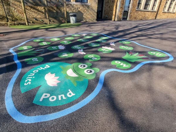 Custom-Phonics-Pond-Playground-Marking