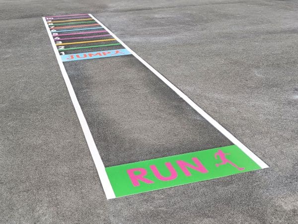 Long-Jump-Playground-Marking
