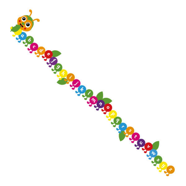 Playground-Marking-Caterpillar-a-z-Lowercase