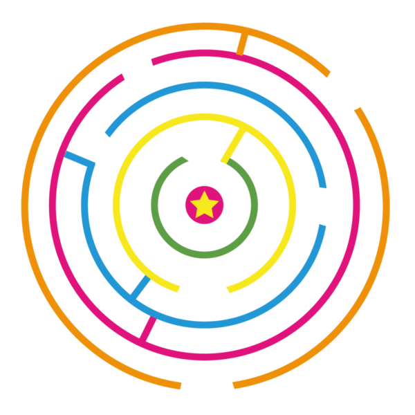 Playground Marking Circular Maze