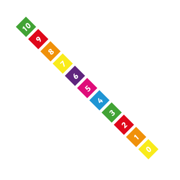 Playground Marking Number Ladder 0-10