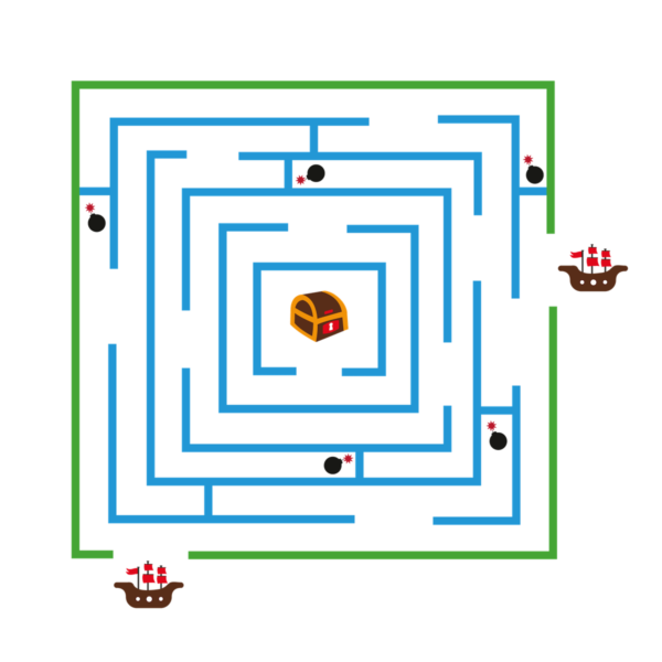 Playground Marking Pirate Maze