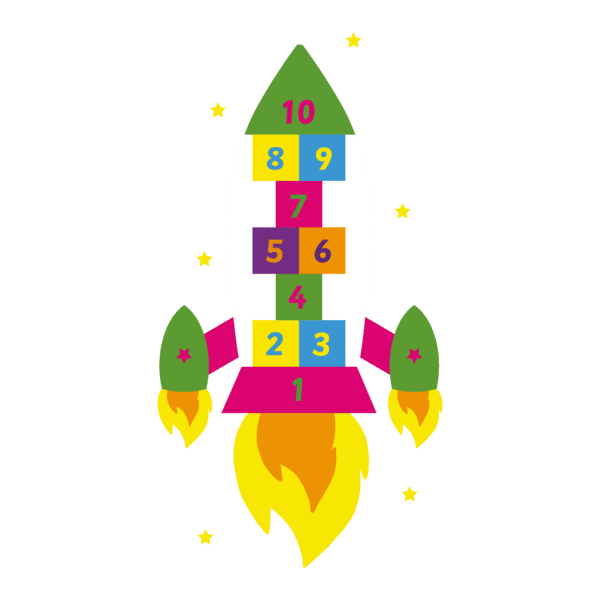 Playground-Marking-Rocket-Hopscotch