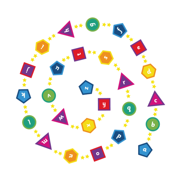 Playground-Marking-Spiral-a-z-Lowercase