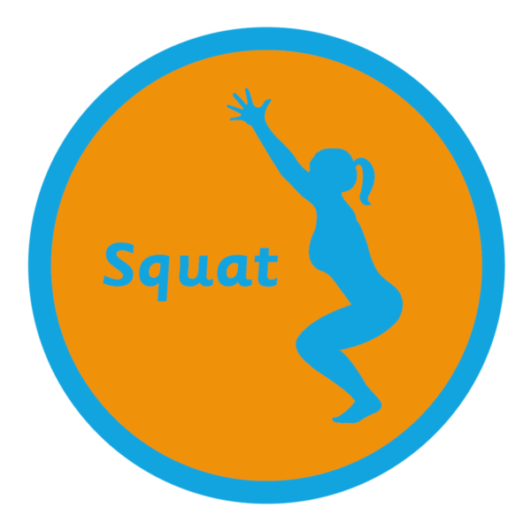 Playground Marking Squat Active Spot Solid