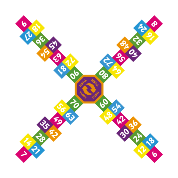 Playground-Marking-Times-Table-Hopscotch-400mm