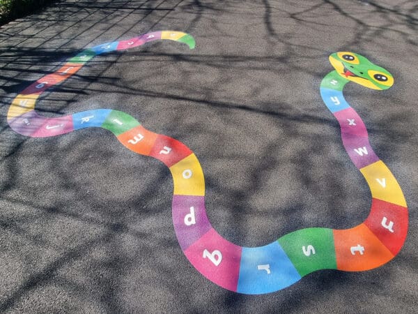 Snake-a-z-Lowercase-Playground-Marking