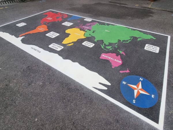 World-Map-With-Oceans-Playground-Marking