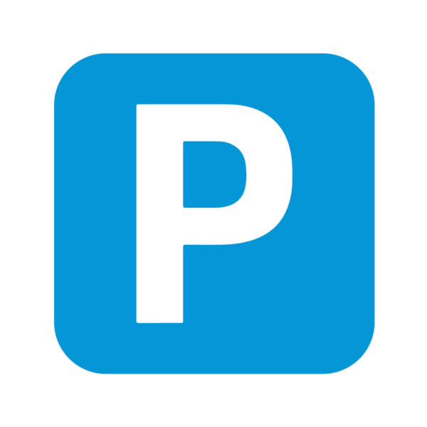 Blue Parking Square
