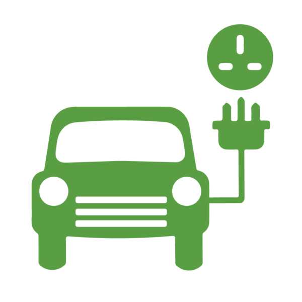 Electric Car Symbol C Road Marking