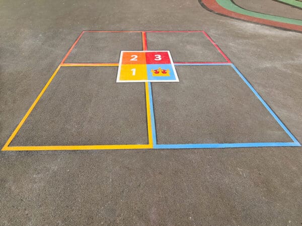 King-Square-Solid-Playground-Marking