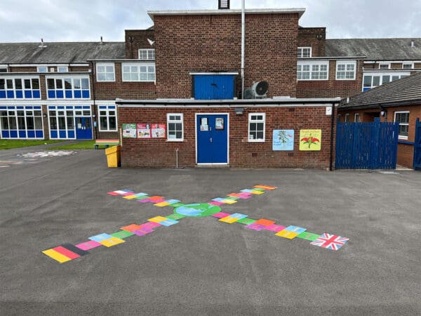 Language-Hopscotch-Playground-Marking