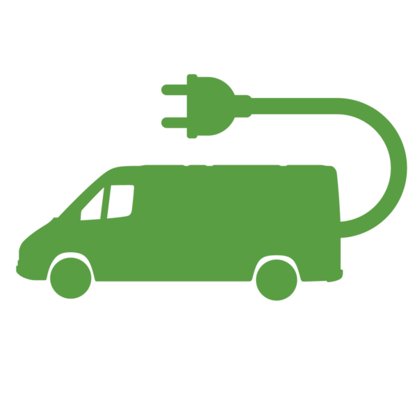 Electric Van Symbol B Road Marking