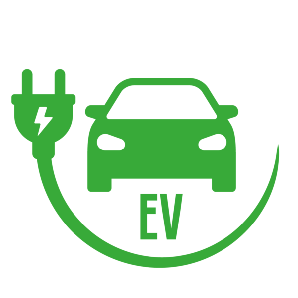 Electric Car Symbol J Road Marking