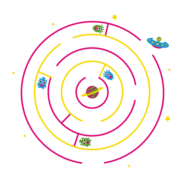 Playground-Marking-Alien-Maze