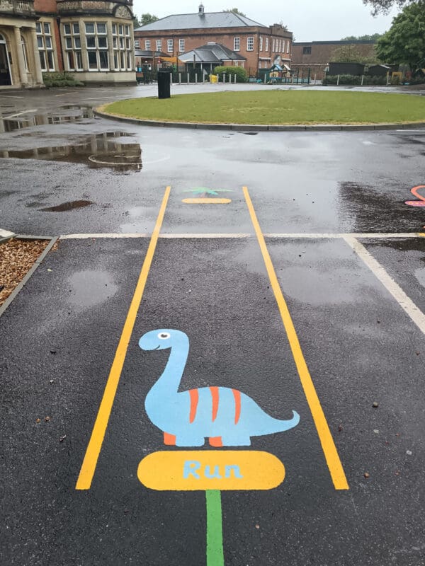 Jurassic-Run-Station-Playground-Marking