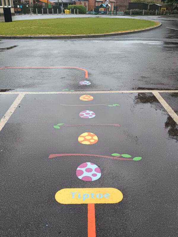 Jurassic-Tiptoe-Station-Playground-Marking