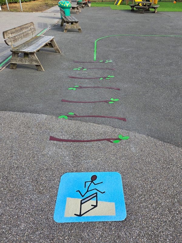Hurdles-Widgit-Symbol-Playground-Marking
